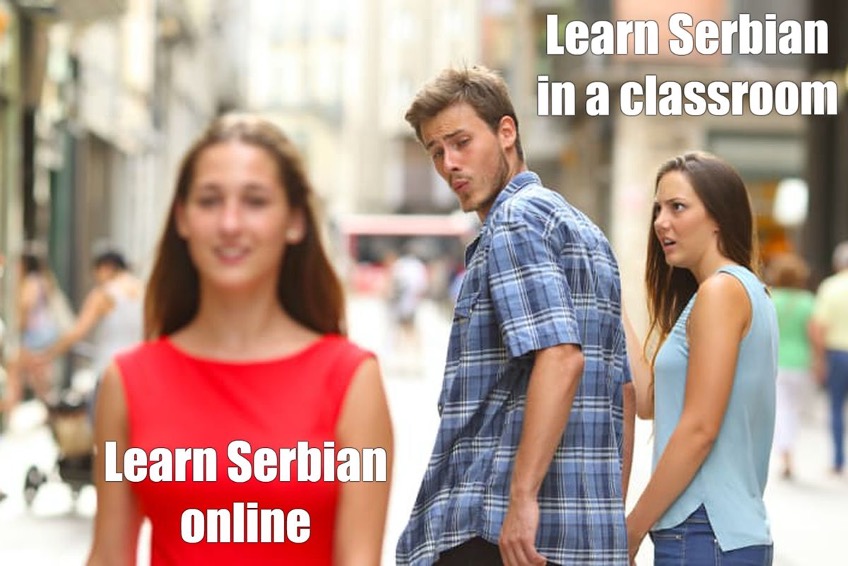 Distracted boyfriend meme