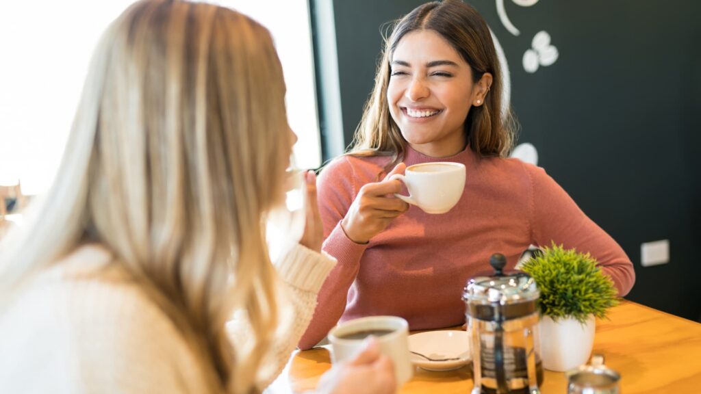 coffee, friends