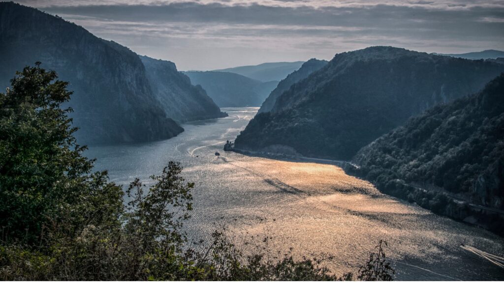 A gorge